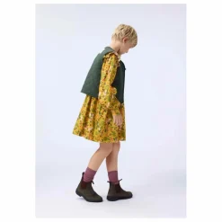 Robe Constance | Jaune moutarde