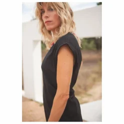 Robe Constance Coton Bio - Collection Femme | Noir