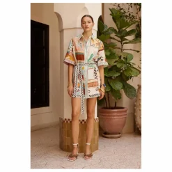 Robe Courte Michelle Lin | Bleu ciel