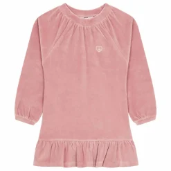 Robe courte volant | Blush