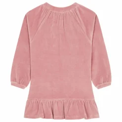 Robe courte volant | Blush
