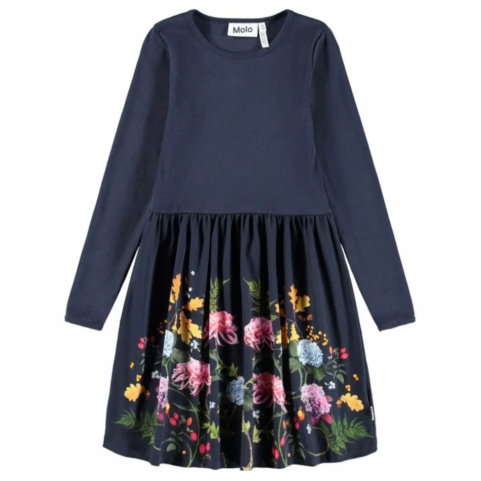 Robe Credence Coton Bio | Bleu marine