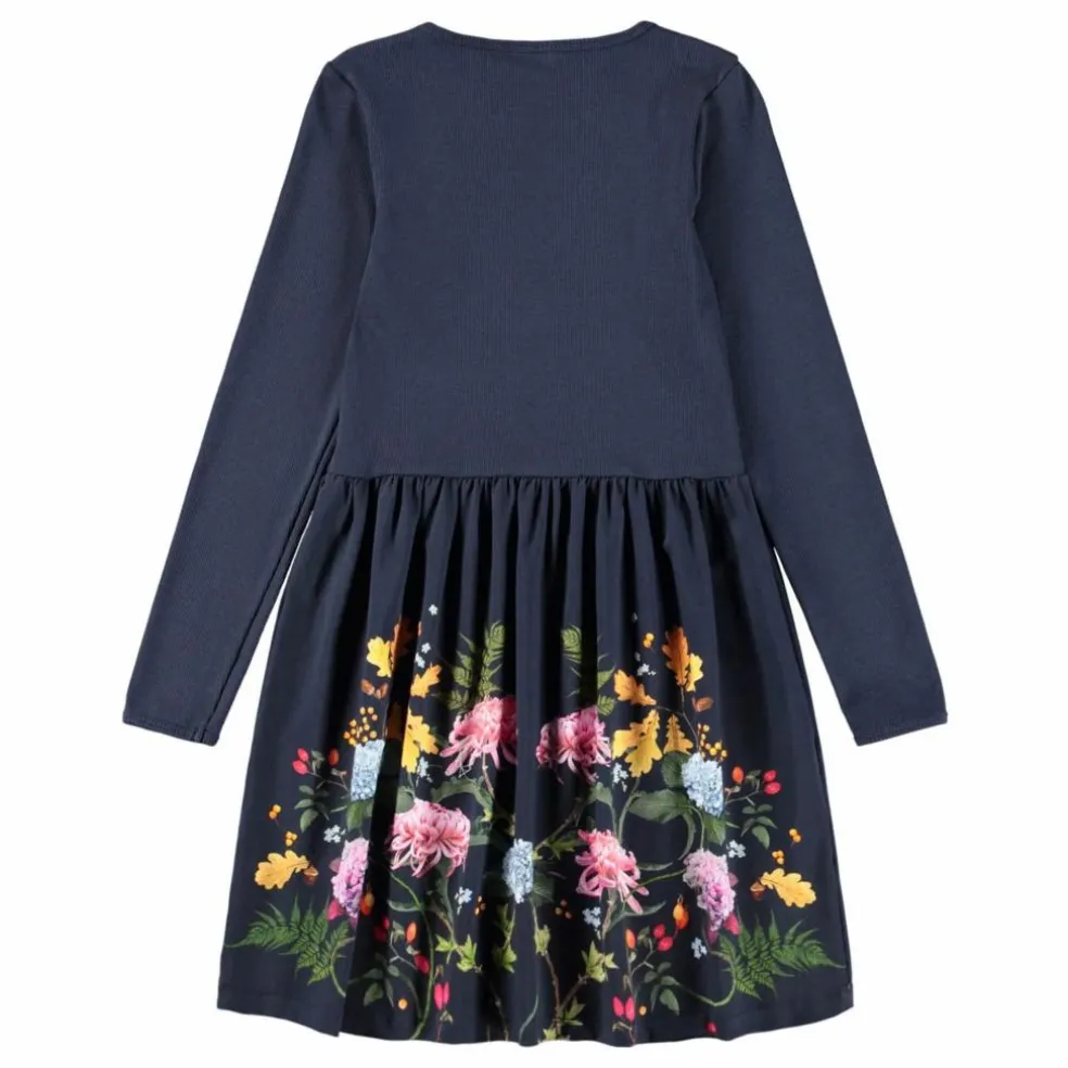 Robe Credence Coton Bio | Bleu marine