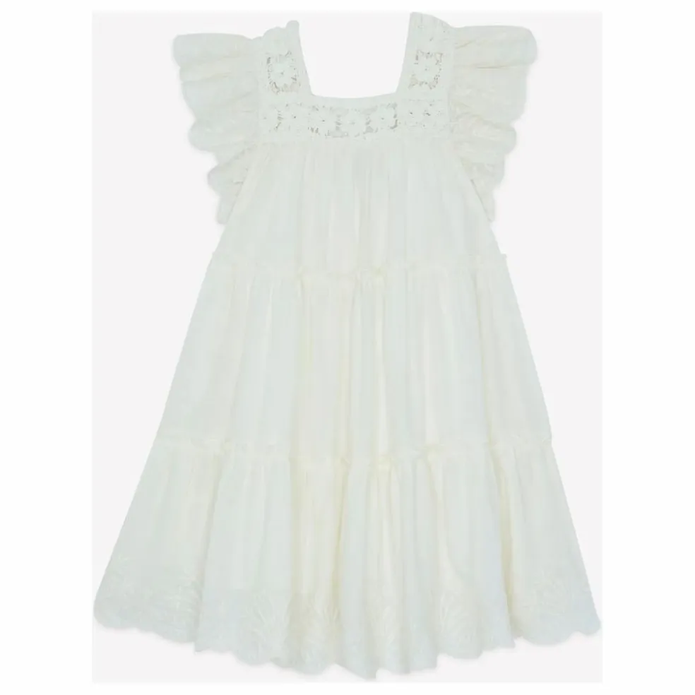 Robe Crochet Nereide | Ecru