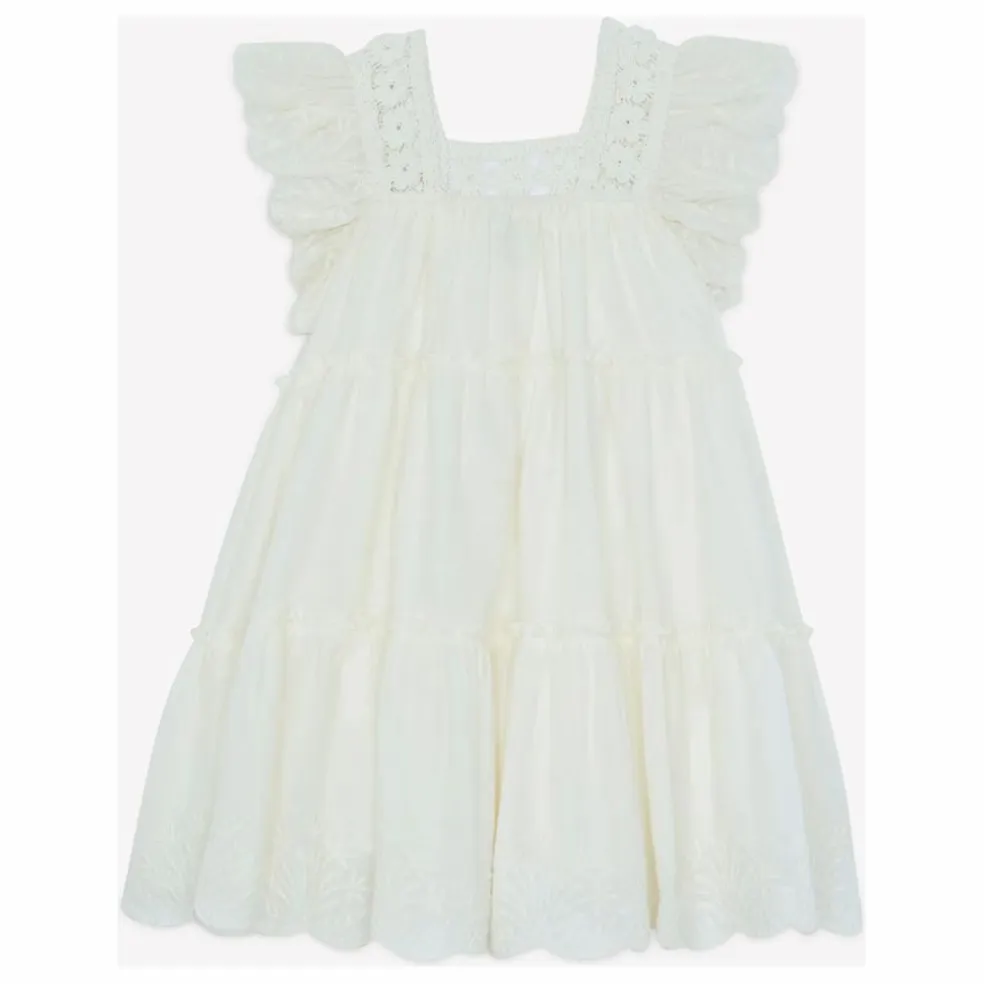 Robe Crochet Nereide | Ecru