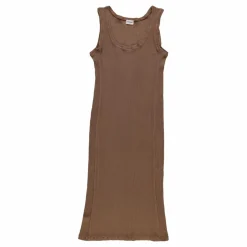 Robe Côtelée Fève - Collection Femme | Chocolat