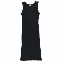 Robe Côtelée Fève - Collection Femme | Noir
