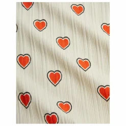 Robe Cœurs Coton Bio | Ecru