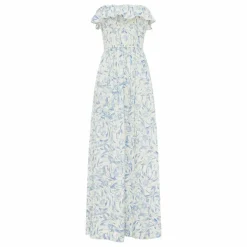 Robe Daffodil Lin | Bleu