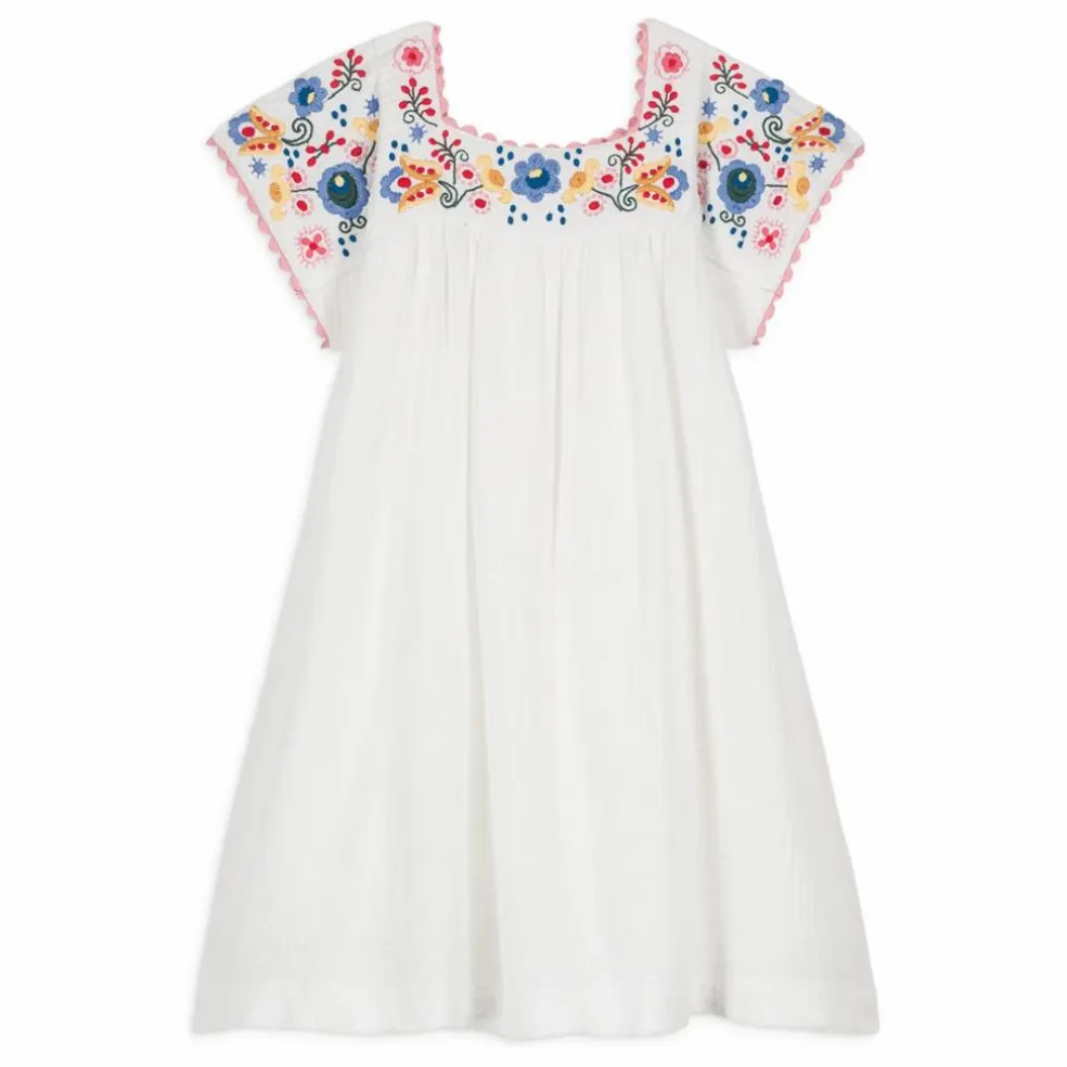 Robe Daya Coton Bio | Blanc