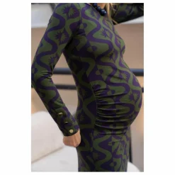 Robe de Grossesse Thelma Full Moon | Violet