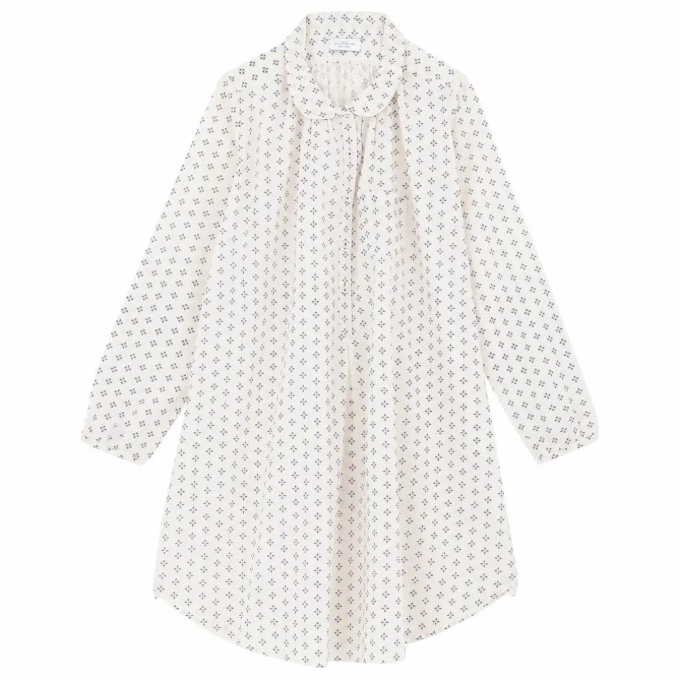 Robe de Nuit Courte Chloé | Bleu