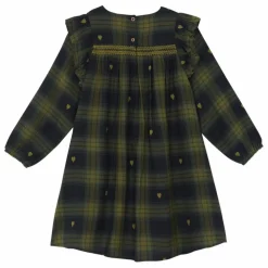 Robe Delia | Vert foncé