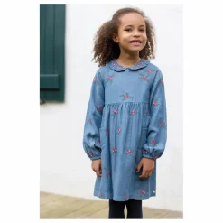 Robe Denim Brodée | Bleu