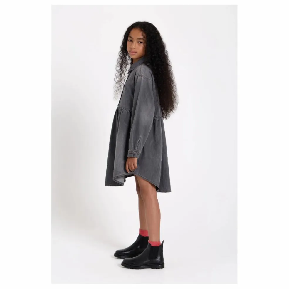Robe Denim Darlin | Denim gris