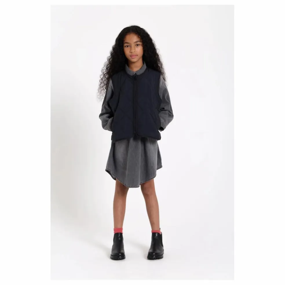 Robe Denim Darlin | Denim gris