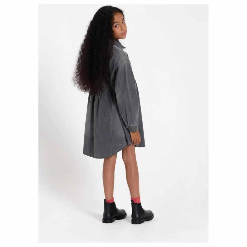 Robe Denim Darlin | Denim gris