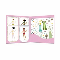 Robe des 4 saisons Stickers et paper dolls