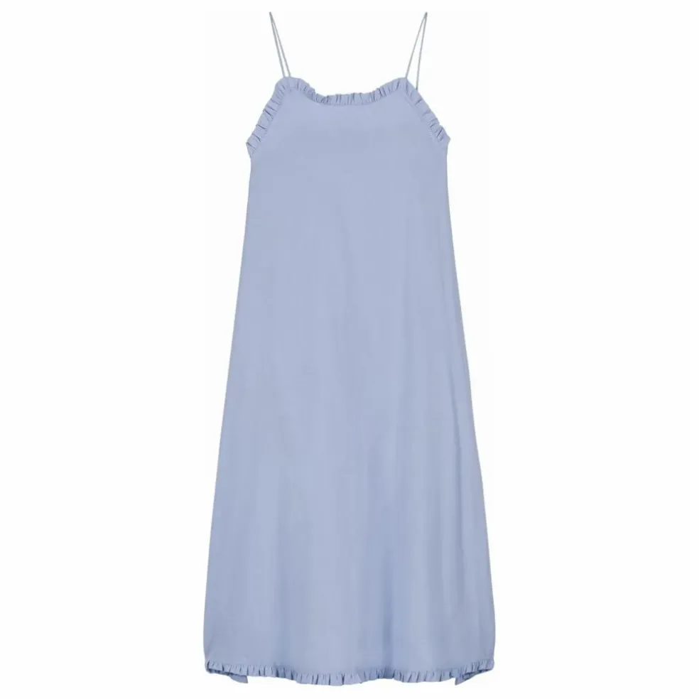Robe Diane Coton Bio | Bleu Clair