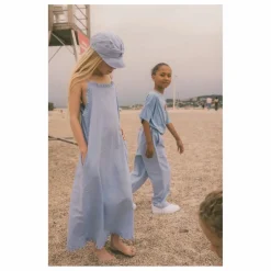 Robe Diane Coton Bio | Bleu Clair