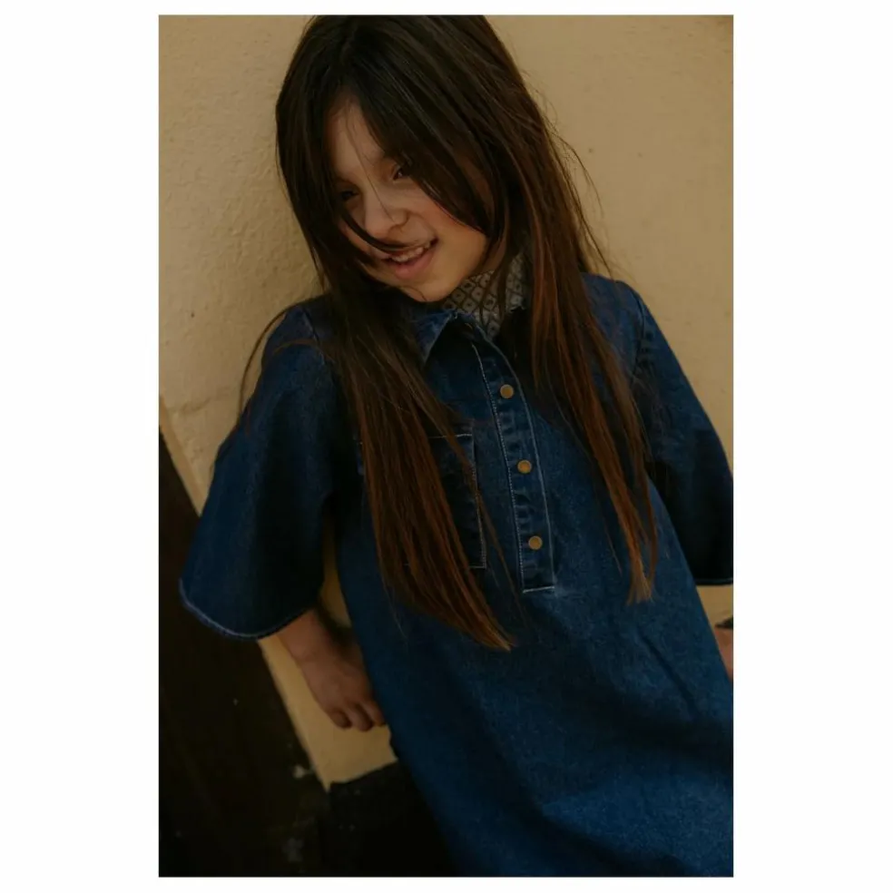 Robe Don Denim | Bleu