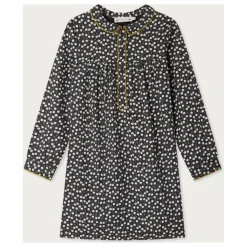 Robe Dorothée Twill | Bleu nuit