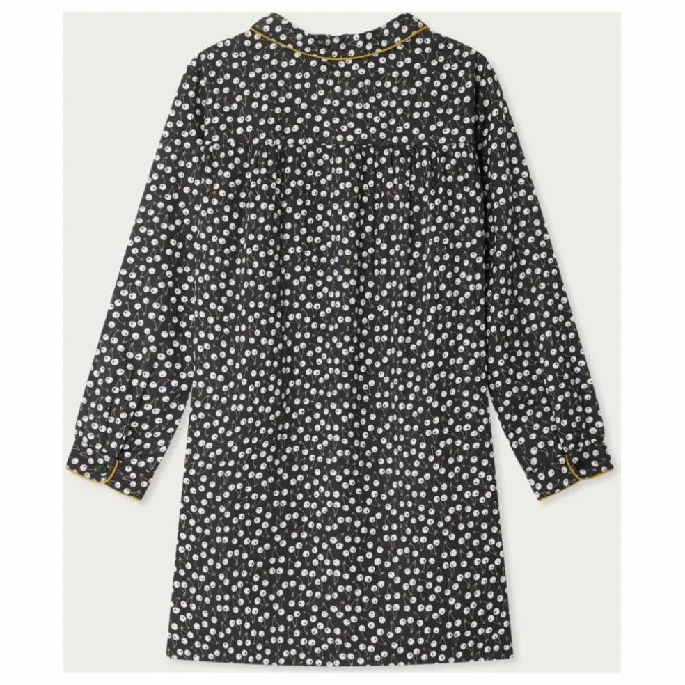 Robe Dorothée Twill | Bleu nuit