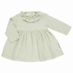 Robe Double Gaze Coton Campanule | Crème
