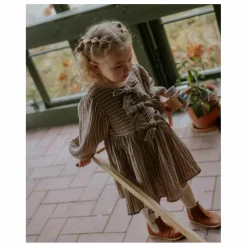 Robe Elmo Nœuds | Bois de rose