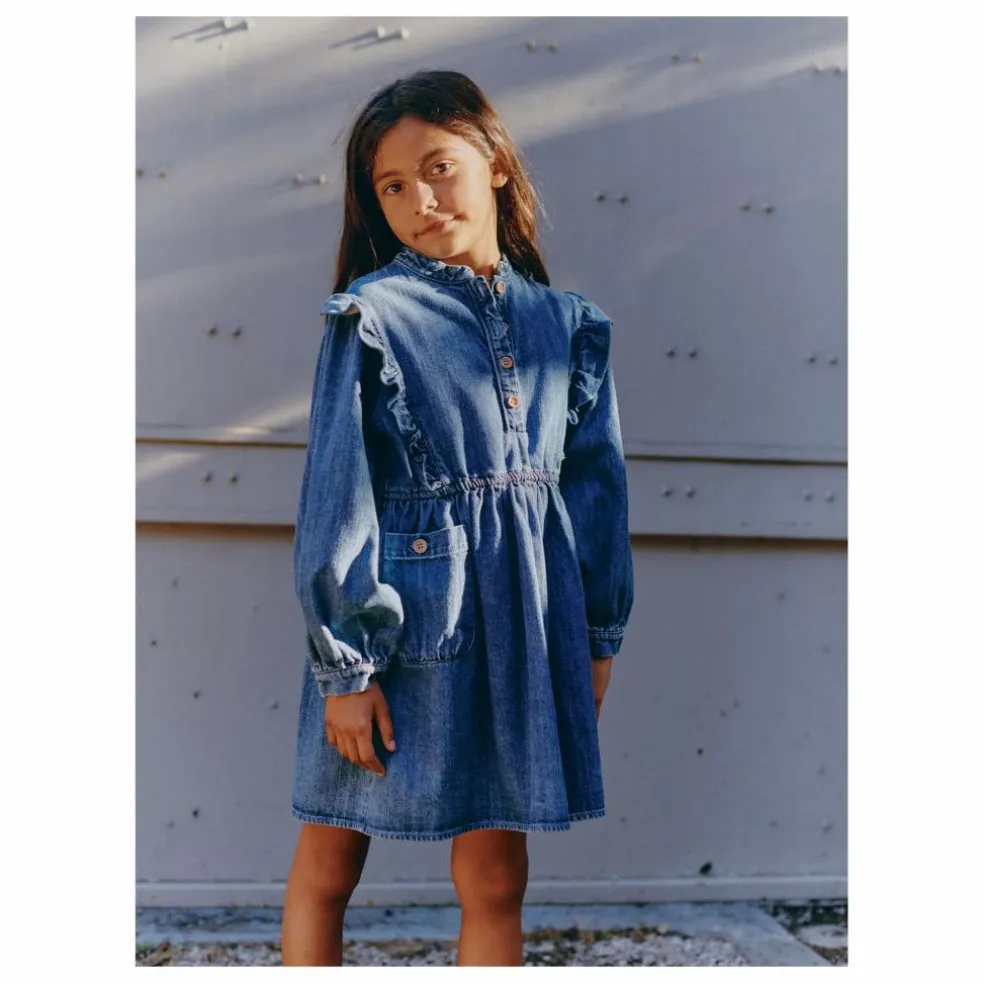 Robe Emilie Denim | Bleu