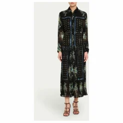 Robe Emilie Soie | Bleu nuit