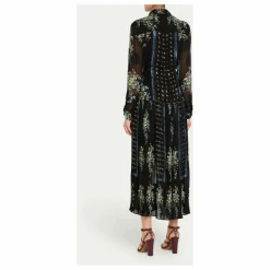 Robe Emilie Soie | Bleu nuit