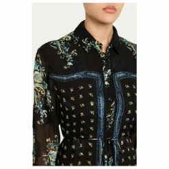 Robe Emilie Soie | Bleu nuit