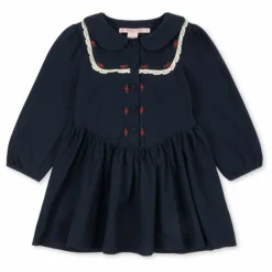 Robe Emmy Coton Bio | Bleu marine