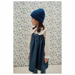 Robe en Jean à Bretelles | Bleu