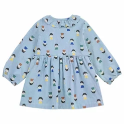 Robe en Jean Pions | Bleu Clair