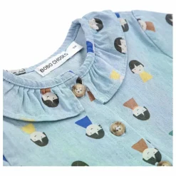 Robe en Jean Pions | Bleu Clair