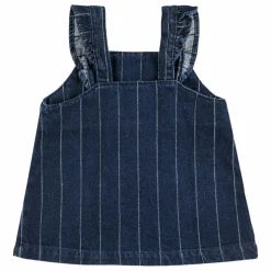 Robe en Jean Train Coton Bio | Bleu marine