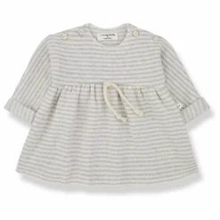 Robe Estela Polaire | Gris clair
