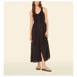 Robe Fenix Popeline de Coton | Noir