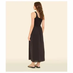 Robe Fenix Popeline de Coton | Noir