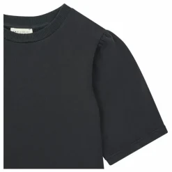 Robe Fille Manches Amples Molleton Bio | Noir