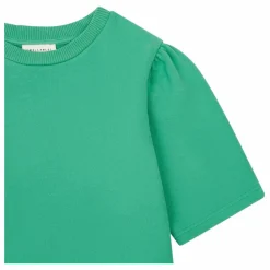 Robe Fille Manches Amples Molleton Bio | Vert
