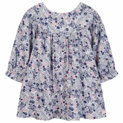 Robe Fleurie | Bleu
