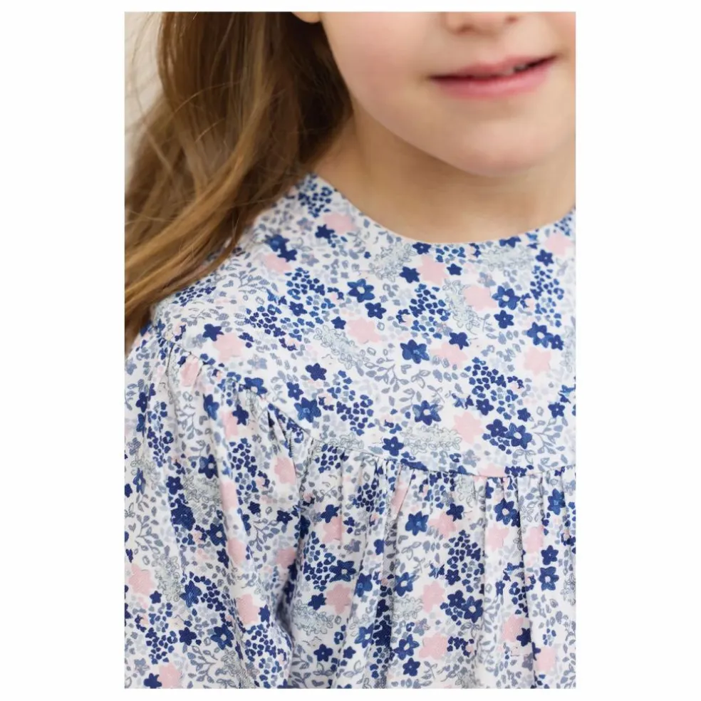 Robe Fleurie | Bleu