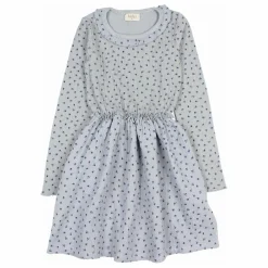 Robe Fleurie | Bleu gris