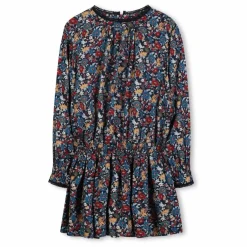 Robe Fleurie | Bleu marine