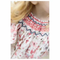 Robe Fleurie Smockée | Nacre