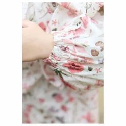 Robe Fleurie Smockée | Nacre