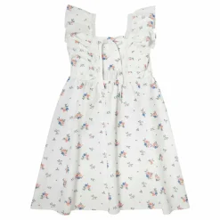 Robe Fleurs | Blanc